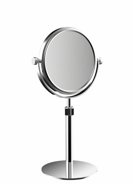 frasco Floor mirror 3x/1x, round, D: 150 mm, adjustable chrome 832885100