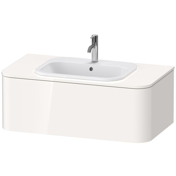 Duravit Happy D.2 Plus Vanity unit for wall-mounted bracket, 1000x550 mm, 1 pull-out, for built-in b...