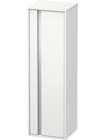 Duravit Ketho Tall cabinet 400x1320mm, 1257, 1 wooden door, right hinge