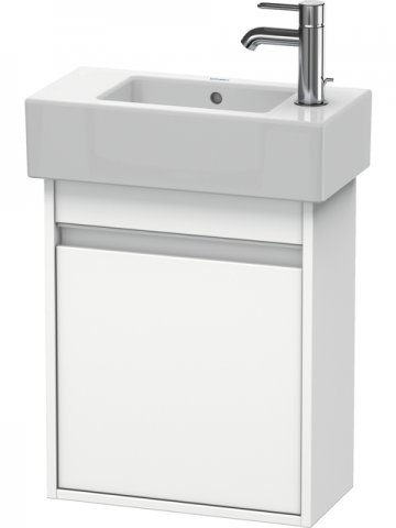 Duravit Ketho Vanity unit wall-mounted 6629, 1 wooden door, left-hinged, 450mm, for Vero