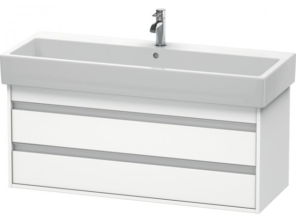 Duravit Ketho Vanity unit wall-mounted 6639, 2 drawers, 1150mm, for Vero