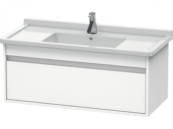 Duravit Ketho vanity unit wall hung 6665, 1 drawer, 1000mm, for Starck 3