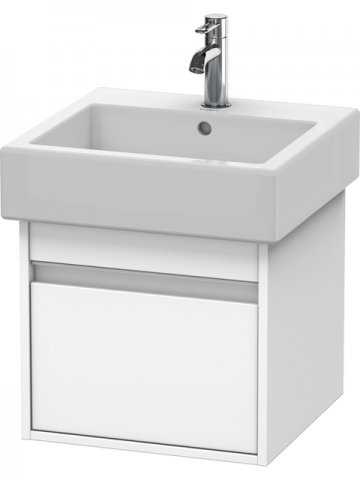 Duravit Ketho Vanity unit wall-mounted 6685, 1 pull-out, 450mm, for Vero