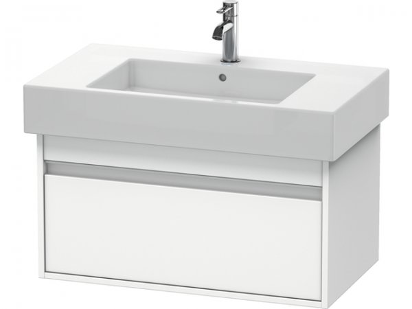 Duravit Ketho Vanity unit wall-mounted 6690, 1 pull-out, 800mm, for Vero