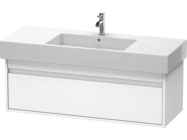 Duravit Ketho Vanity unit wall-mounted 6692, 1 pull-out, 1200mm, for Vero