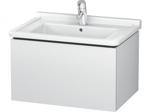 Duravit L-Cube Vanity unit wall-mounted, 1 pull-out, 670mm, for Starck 3