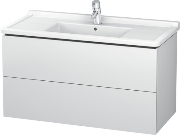 Duravit L-Cube Vanity unit wall-mounted, 2 drawers, 1020mm, for Starck 3