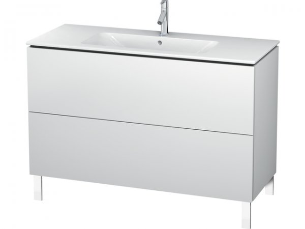 Duravit L-Cube Vanity unit vertical, 2 drawers, width: 1220mm, for Me by Starck 233612