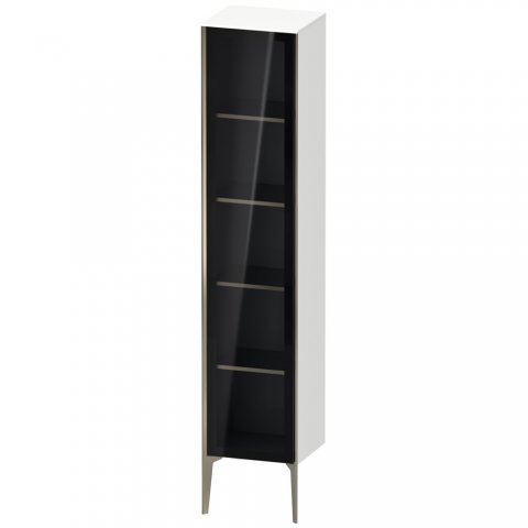 Duravit XViu XV1375 Tall cabinet with glass door vertical, left-hinged, 400x360 mm, height 1770 mm