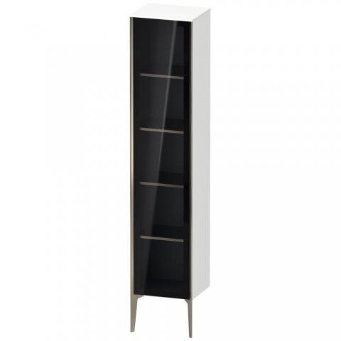 Duravit XViu XV1375 Tall cabinet with glass door vertical, stop right, 400x360 mm, height 1770 mm