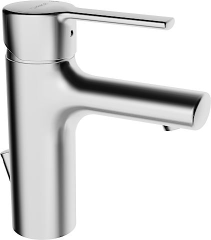 Hansa Hansaronda basin mixer, low pressure, for open water heaters, with drain set, projection: 100mm, 03131173