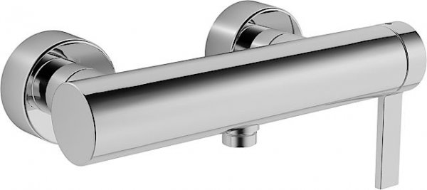 Hansa Hansaloft shower fitting, wall mounted, with safety device, chrome, 57710173