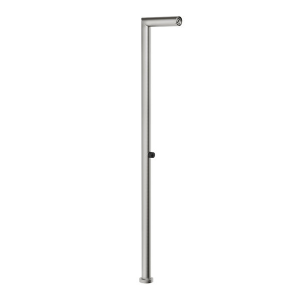 Gessi Outdoor ready-mounted set G01 round, for outdoor shower, 1-way, 63201