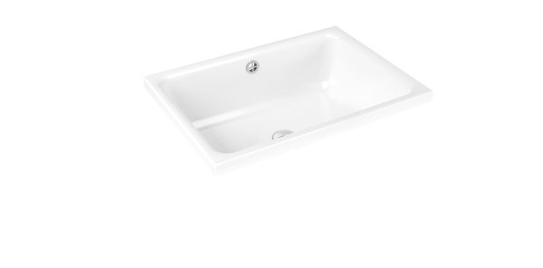 Kaldewei Cayono S countertop washbasin, 3189, 580 x 415 mm, 91360600