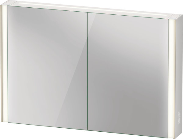 Duravit XViu XV7144 Spiegelschrank, 1220x156 mm, 2 Spiegeltüren, 