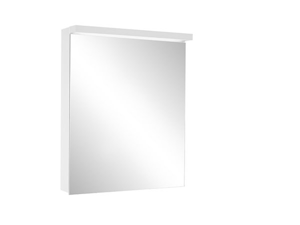 Schneider ADVANCED Line Ultimate LED illuminated mirror cabinet, 1 door hinges interchangeable, socket left, 49.5x72.6x17.8cm, 188.051.