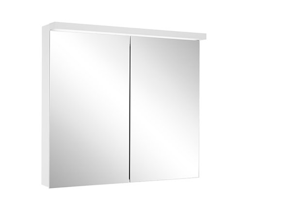 Schneider ADVANCED Line Ultimate LED illuminated mirror cabinet, 1 door hinges interchangeable, socket left, 59.5x72.6x17.8cm, 188.063.