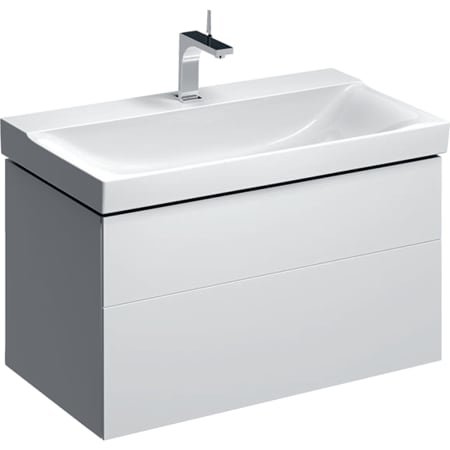 Geberit Xeno 2 vanity unit 500.509. 880x530x462mm, 2 drawers