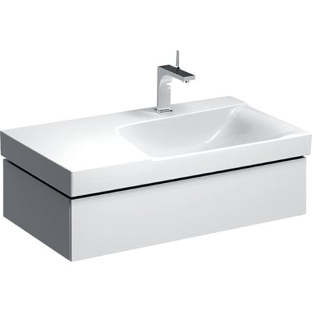 Geberit Xeno 2 vanity unit with siphon cut-out right 500.514., 880x220x462mm, 1 drawer