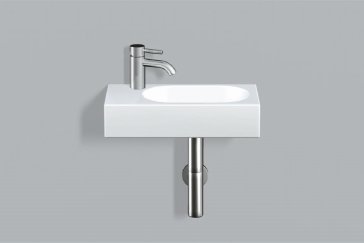 Alape wash basin WT.XXS450H.R, rectangular W: 450mm H: 100mm D: 236mm, 4297000000, white