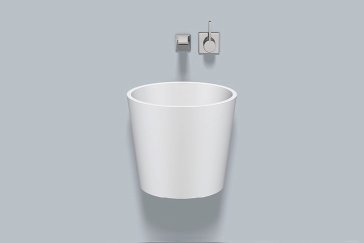 Alape washbasin WT.CO400, round diameter 40.0cm, 5042500000, white