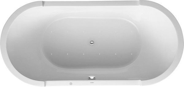 Duravit Whirlpool Oval Starck 1900x900mm free standing Airsystem