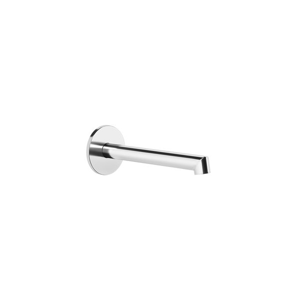 Gessi Anello washbasin wall spout 1/2, 164 mm projection, internal aerator M16.5x1, 63403