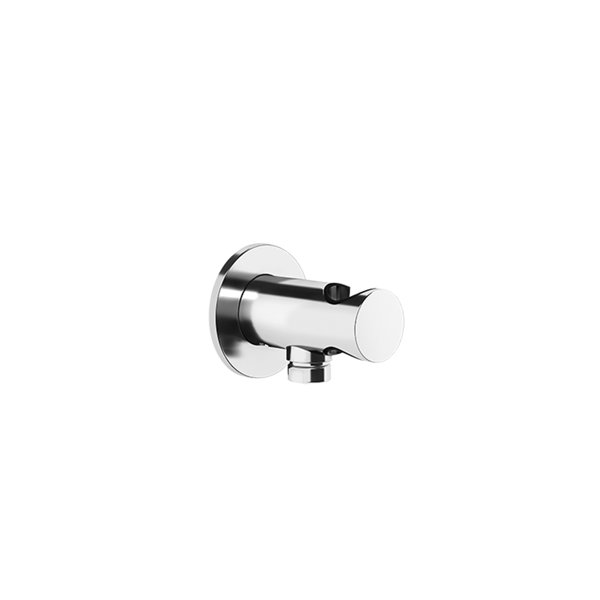 Gessi Anello wall connection elbow 1/2 with bracket, intrinsically safe, 63461