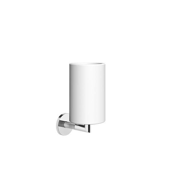 Gessi Anello cup holder for wall mounting, with fixed cup matt white, 63707