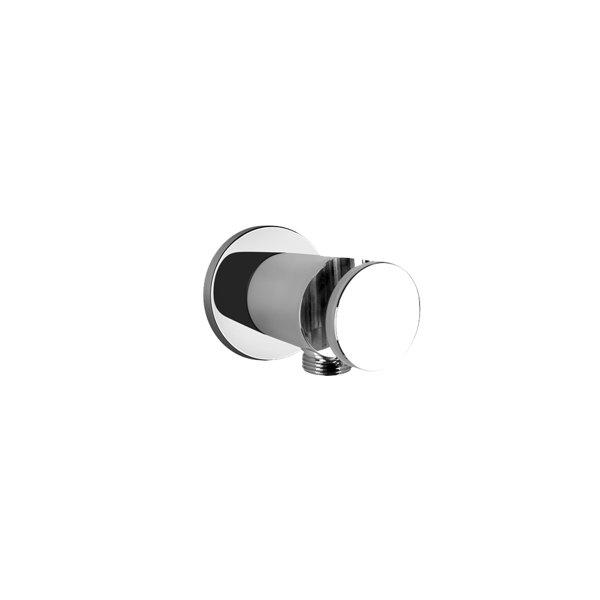 Gessi Cono wall connection elbow 1/2 and bracket for hand shower, intrinsically safe, 45161