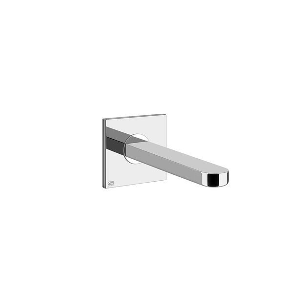 Gessi Emporio Via Bagutta wall-mounted washbasin spout with 1/2 connection, for separate single-leve...