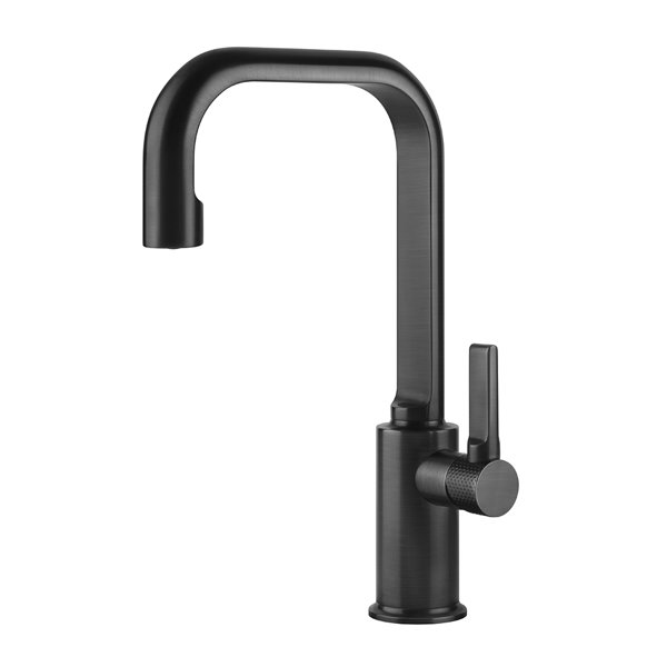 Gessi Inciso single-lever basin mixer higher version, with 1 1/4 waste, 160 mm projection, 58005