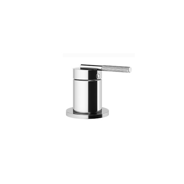 Gessi Ingranaggio single-lever mixer for separate basin spout, floor-mounted, 63600