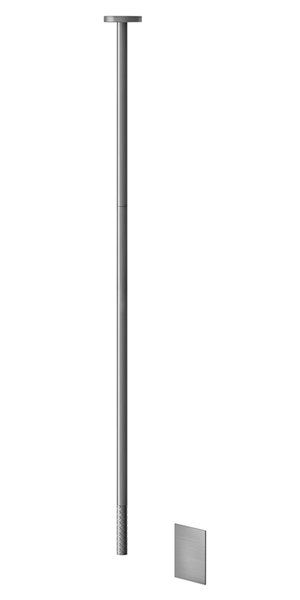 Gessi Gessi 316 Intreccio, touch-free, electronically controlled washbasin ceiling spout, length 1600mm, integrated sensor, 54124