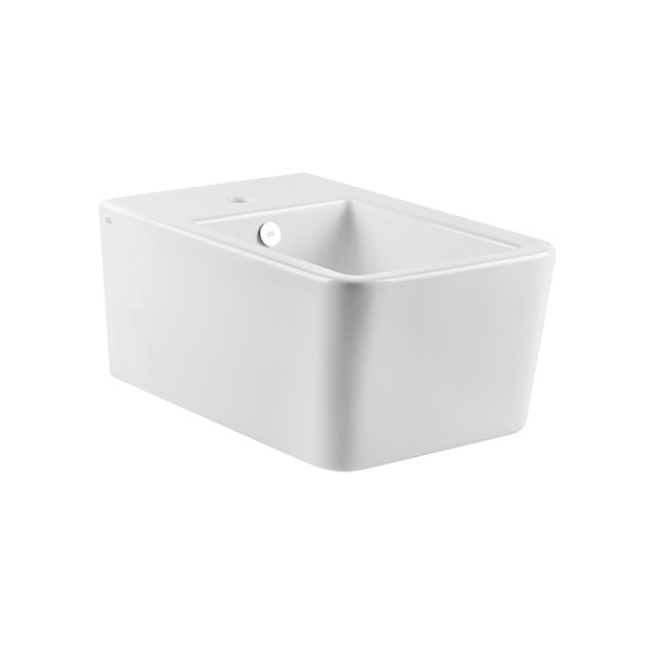 Gessi Rettangolo bidet, ceramic, wall mounting White Ceramic, 37575518