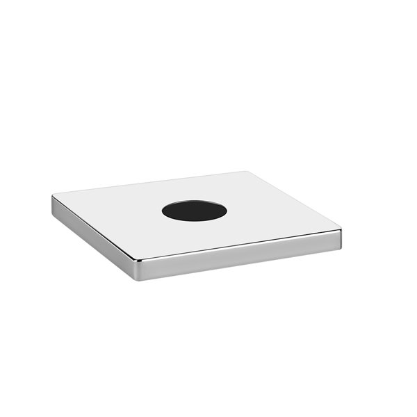 Gessi Rettangolo Touchless electronically controlled sensor, table mounting for concealed wall or co...