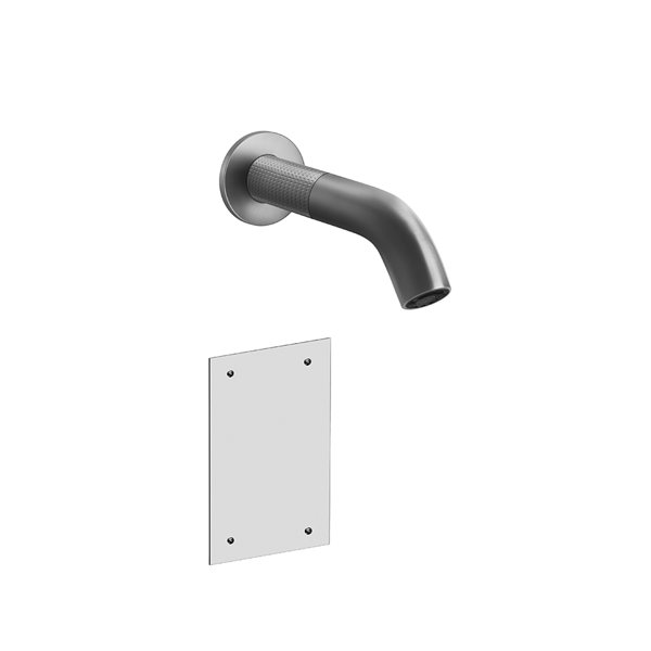 Gessi 316 Cesello ready-to-install set for electronically controlled water tap outlet with integrated sensor on aerator, 54415