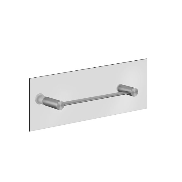 Gessi 316 towel rail 300 mm for mounting on a glass wall, 54921