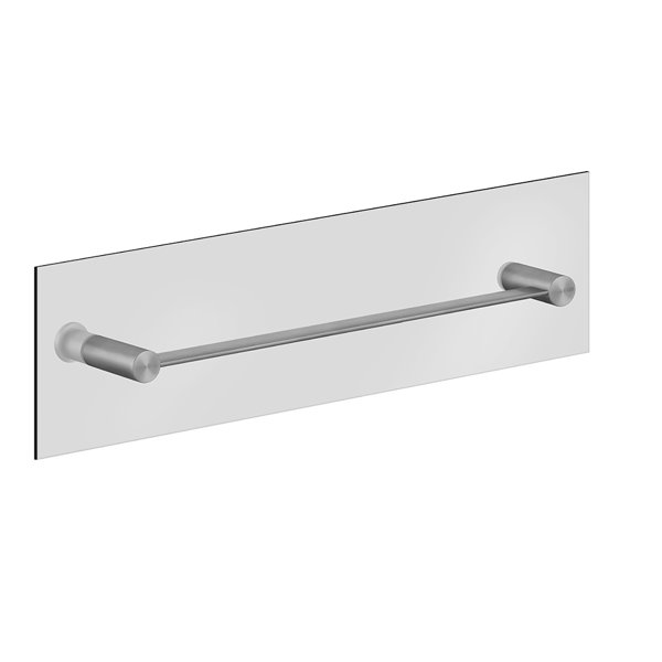 Gessi 316 towel rail 450 mm for mounting on a glass wall, 54923