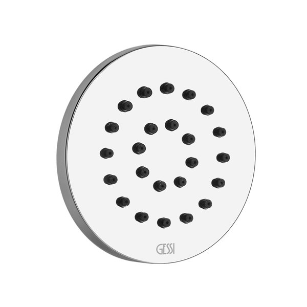 Gessi Cono fixed side shower, round, wall-mounted, 1-jet, 32971