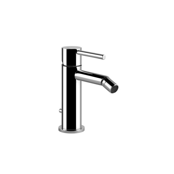 Gessi Emporio Via Tortona single-lever bidet mixer, 1 1/4 waste, 98 mm projection, 18607031