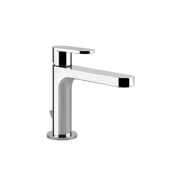 Gessi Emporio Via Bagutta single lever basin mixer, with 1 1/4 waste and overflow valve, 127 mm projection, 29904031