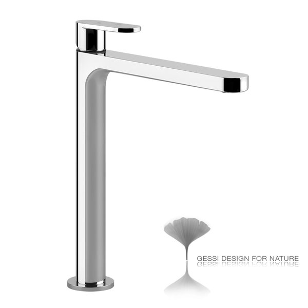 Gessi Emporio Via Bagutta ßKO single-lever basin mixer, high version, without pop-up waste, 127 mm ...