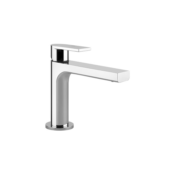 Gessi Emporio Via Manzoni single-lever basin mixer, without pop-up waste, 128 mm projection, 38605