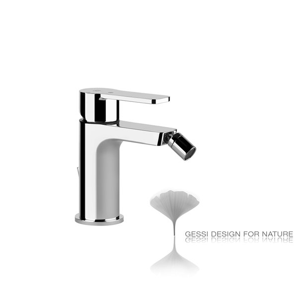 Gessi Emporio Corso Venezia, single-lever bidet mixer, with 1 1/4 waste, 114 mm projection, 47118031