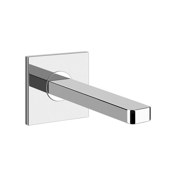 Gessi Emporio Corso Venezia, wall-mounted basin spout with 1/2 connection, for separate single-lever mixer, 207 mm projection, 47200031