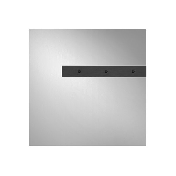 Gessi Binario, module spray type mist 200x200 mm with SHIFT-Fix installation, 61106