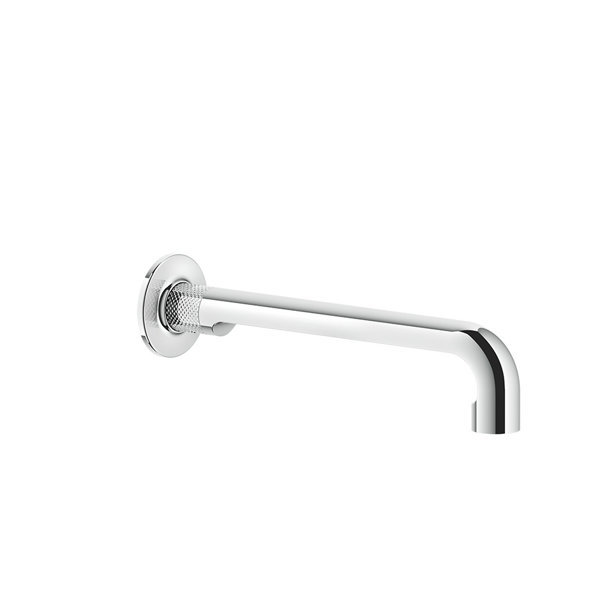 Gessi Inciso wall-mounted basin spout with a 1/2 connection piece, for separate single-lever mixer/s...