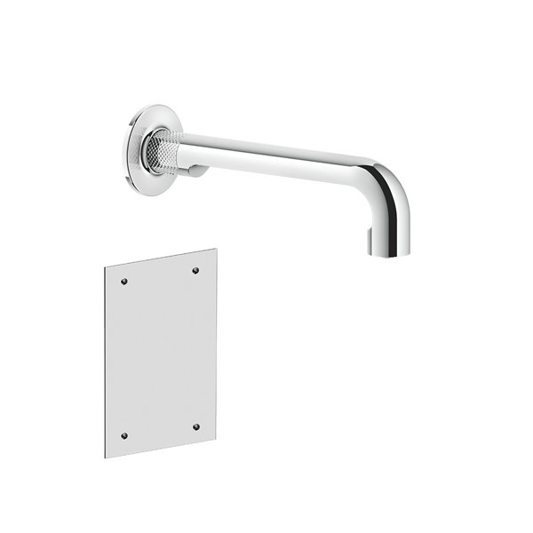 Gessi Inciso ready-mounted set for electronically controlled washbasin spout, integrated sensor on a...