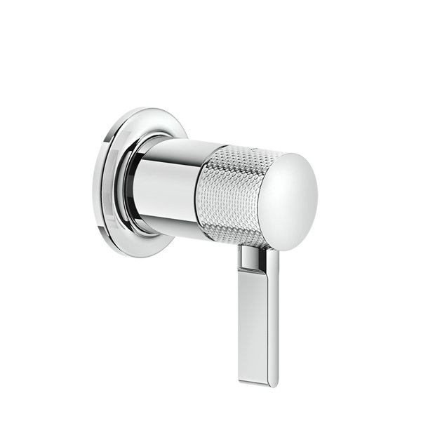 Gessi Inciso- finished installation set for single lever mixer, 1 way, top outlet, 58109